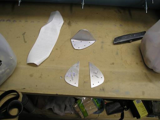 Finished angle and plates