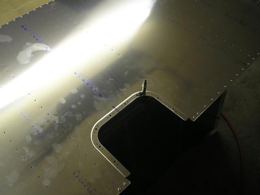Drilling access hole nutplates