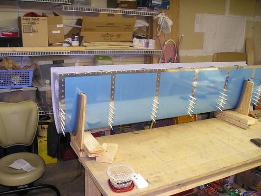 In-progress riveting