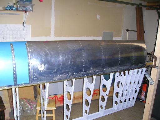 Here is the tank bolted into place with a bolt in every other