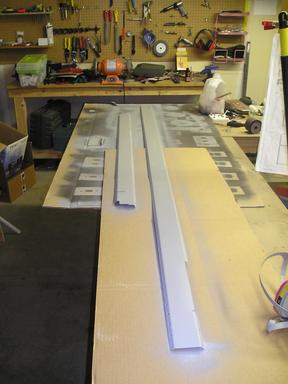 Painting gap fairings