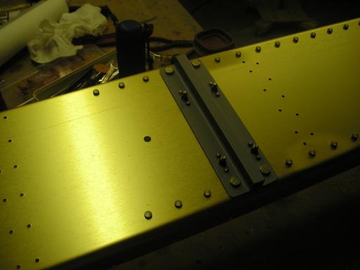 Installed bracket
