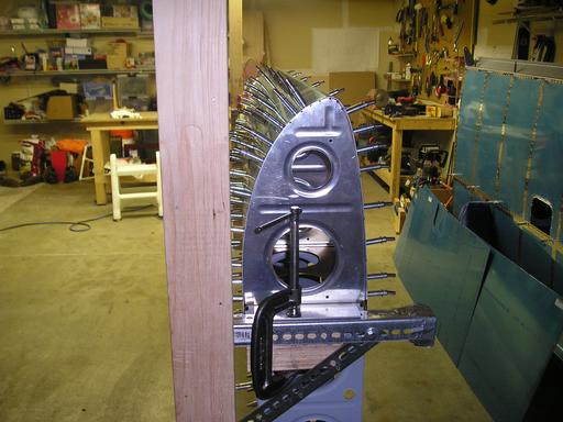 Installing leading edge
