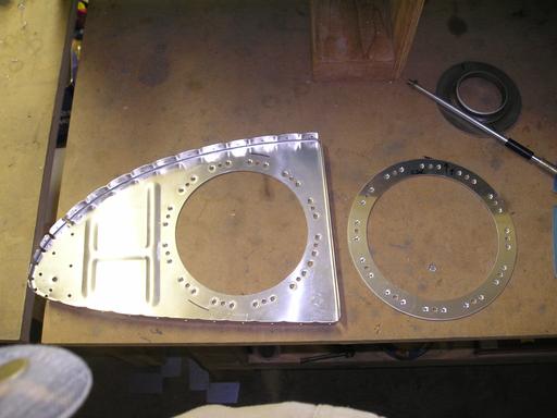 Fitting T-407 to rib