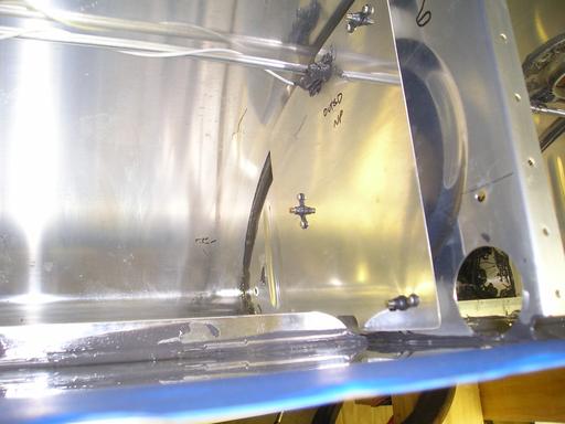 Outer sensor plate installed