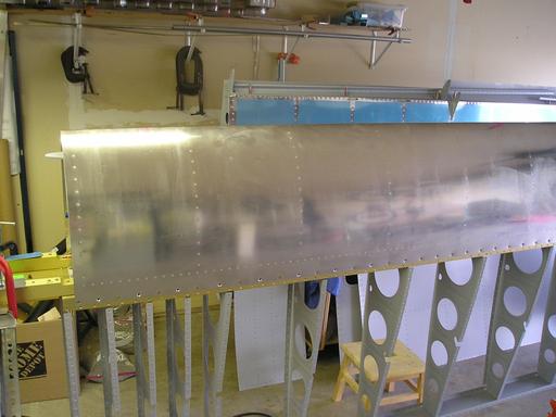 Bolted tank to spar