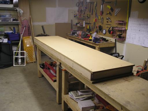 The completed table